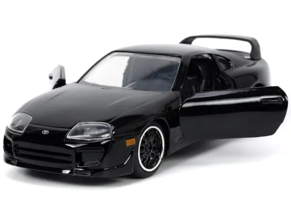 1995 Toyota Supra Black "Fast & Furious" Movie 1/32 Diecast Model Car by Jada #2