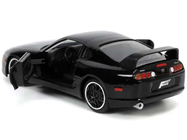1995 Toyota Supra Black "Fast & Furious" Movie 1/32 Diecast Model Car by Jada #4