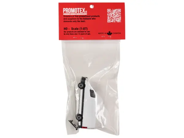 2018 Mercedes-Benz Sprinter Van White 1/87 (HO) Plastic Model Car by Promotex #3