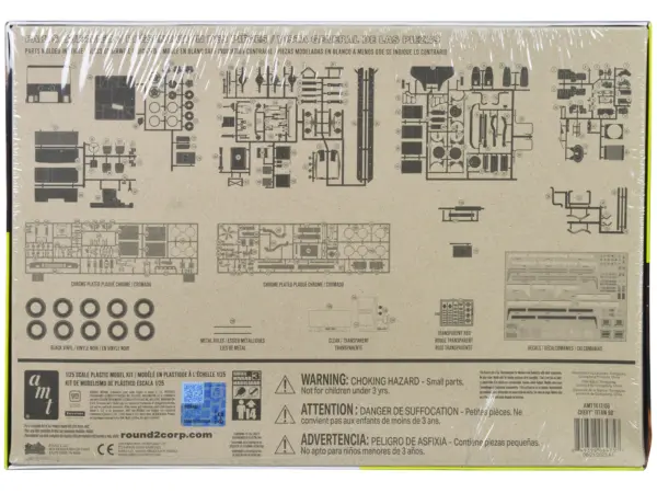 Skill 3 Model Kit Chevrolet Titan 90 Tractor Truck 1/25 Scale Model by AMT #4