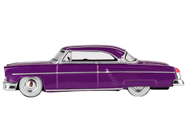 1954 Lincoln Capri Hot Rod Purple Metallic Limited Edition to 3600 pieces Worldwide 1/64 Diecast Model Car by Mini GT #2