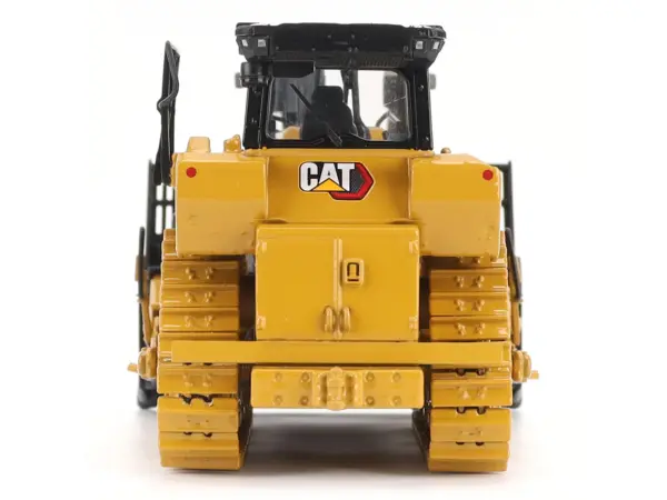 CAT Caterpillar D8 Track-Type Dozer (Waste Handler Configuration) Yellow "High Line" Series 1/50 Diecast Model by Diecast Masters #4