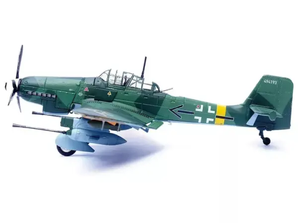 Junkers Ju 87G2 Stuka Bomber Aircraft "10.(Pz)/SG 2 Immelmann Oberst Hans-Ulrich Rudel Slovakia" (1944) German Luftwaffe "Wing" Series 1/72 Diecast Model by Panzerkampf #5