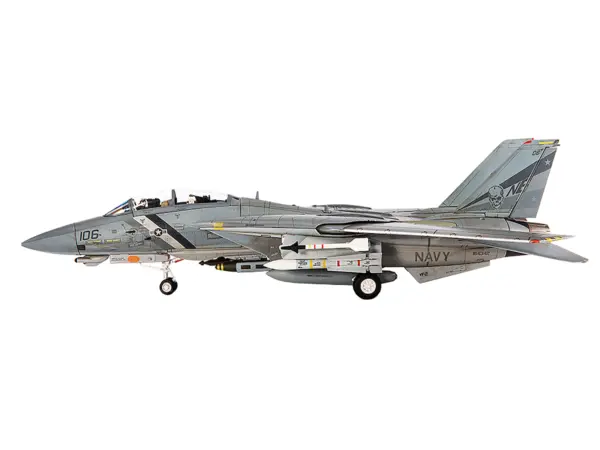 Grumman F-14D Tomcat Fighter Aircraft "VF-2 Bounty Hunters NE106" (2002) United States Navy 1/72 Diecast Model by JC Wings #3