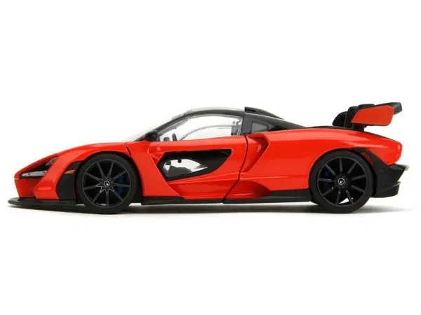 McLaren Senna Red and Black "Fast X" (2023) Movie "Fast & Furious" Series 1/24 Diecast Model Car by Jada #3