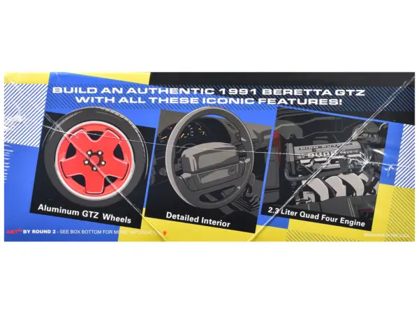 Skill 2 Model Kit 1991 Chevrolet Beretta GTZ 1/25 Scale Model by AMT #3