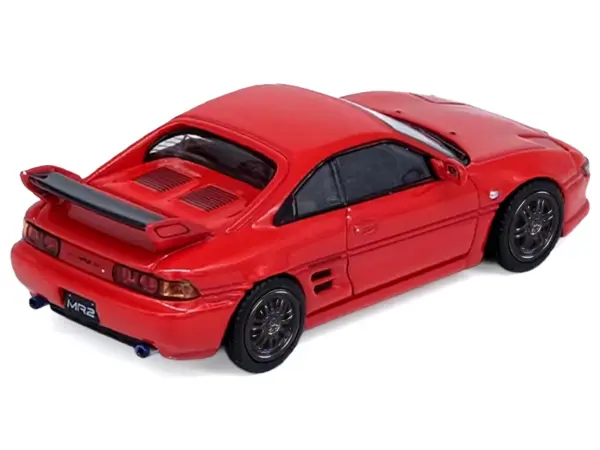 Toyota MR2 (SW20) RHD (Right Hand Drive) Red 1/64 Diecast Model Car by Inno Models #3