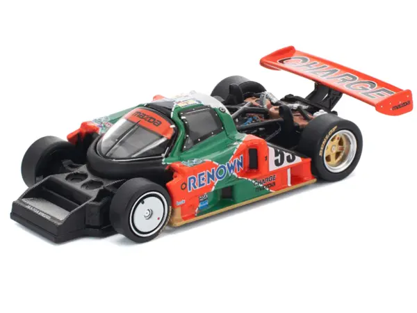 Mazda 787B #55 Johnny Herbert - Volker Weidler - Bertrand Gachot "Mazdaspeed" Winner "24 Hours of Le Mans" (1991) 1/64 Diecast Model Car by Pop Race #2