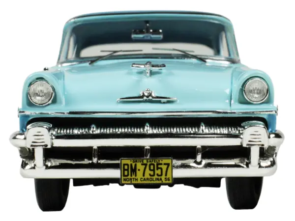 1956 Mercury Montclair Phaeton Lauderdale Blue and Niagara Blue with Blue Interior Limited Edition to 200 pieces Worldwide 1/43 Model Car by Goldvarg Collection #3