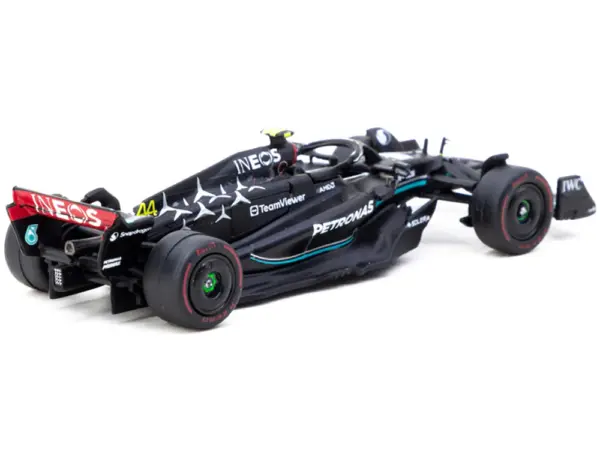 Mercedes-AMG F1 W14 E Performance #44 Lewis Hamilton Pole Position Formula One F1 "Hungarian GP" (2023) "Global64" Series 1/64 Diecast Model Car by Tarmac Works #2