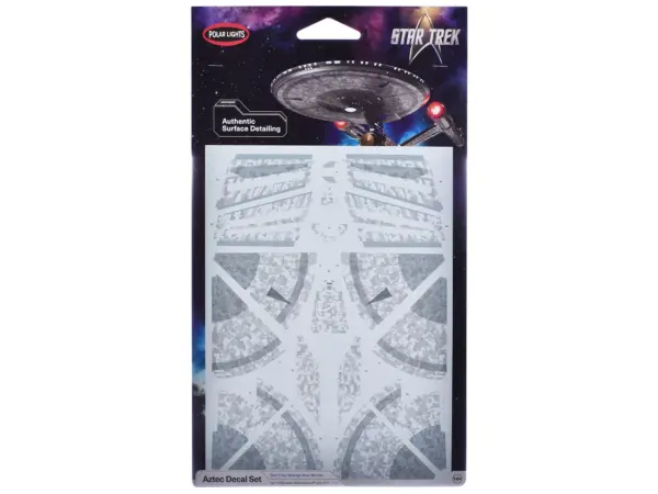 USS Enterprise NCC-1701 Aztec Decal Set "Star Trek: Strange New Worlds" (2022-Current) TV Series 1/1000 Scale by Polar Lights #1