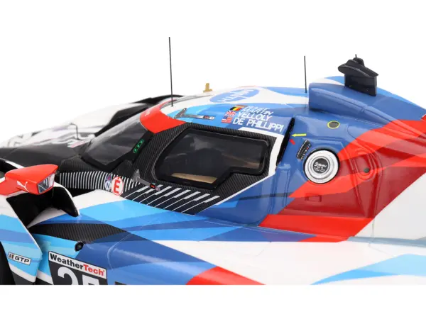 BMW M Hybrid V8 GTP #25 Connor De Phillippi - Maxime Martin - Rene Rast - Nick Yelloly "BMW M Team RLL" "24 Hours of Daytona" (2024) 1/18 Model Car by Top Speed #2