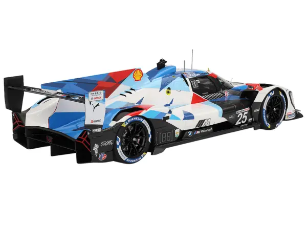 BMW M Hybrid V8 GTP #25 Connor De Phillippi - Maxime Martin - Rene Rast - Nick Yelloly "BMW M Team RLL" "24 Hours of Daytona" (2024) 1/18 Model Car by Top Speed #5