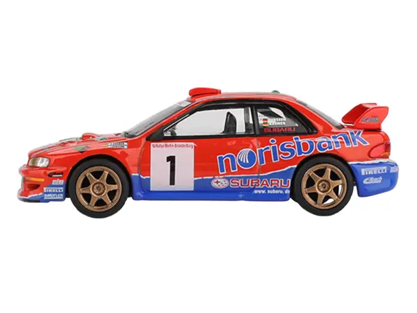 Subaru Impreza WRC97 #1 Armin Kremer - Fred Berssen Champion "Deutsche Rallye Meisterschaft (DRM)" (1999) Limited Edition 1/64 Diecast Model Car by Mini GT #2
