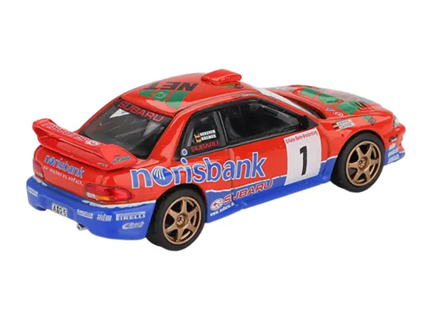 Subaru Impreza WRC97 #1 Armin Kremer - Fred Berssen Champion "Deutsche Rallye Meisterschaft (DRM)" (1999) Limited Edition 1/64 Diecast Model Car by Mini GT #3