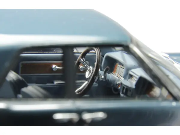 1962 Lincoln Continental Oxford Gray Metallic with Blue Interior Limited Edition to 200 pieces Worldwide 1/43 Model Car by Goldvarg Collection #2