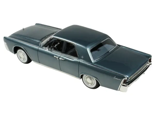 1962 Lincoln Continental Oxford Gray Metallic with Blue Interior Limited Edition to 200 pieces Worldwide 1/43 Model Car by Goldvarg Collection #4