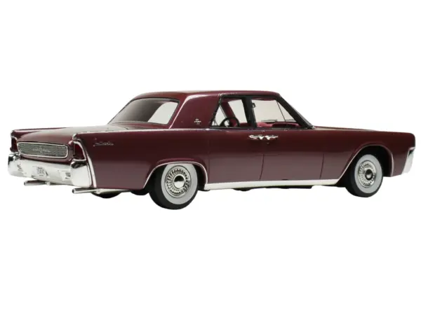 1962 Lincoln Continental Royal Red Metallic with Red Interior Limited Edition to 200 pieces Worldwide 1/43 Model Car by Goldvarg Collection #3