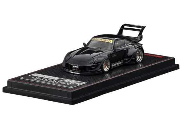 RWB 993 "Dark Star" Black 1/64 Diecast Model Car by Ignition Model #2