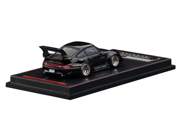 RWB 993 "Dark Star" Black 1/64 Diecast Model Car by Ignition Model #3