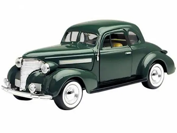 1939 Chevrolet Coupe Green 1/24 Diecast Model Car by Motormax #2