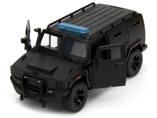 Agency SUV Matt Black "Fast X" (2023) Movie "Fast & Furious" Series 1/32 Diecast Model Car by Jada #2