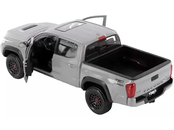 2023 Toyota Tacoma TRD PRO Pickup Truck Gray with Sunroof "Special Edition" Series 1/27 Diecast Model Car by Maisto #3
