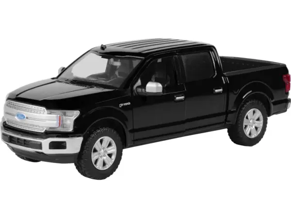 2019 Ford F-150 Lariat Crew Cab Pickup Truck Black 1/27 Diecast Model Car by Motormax #2