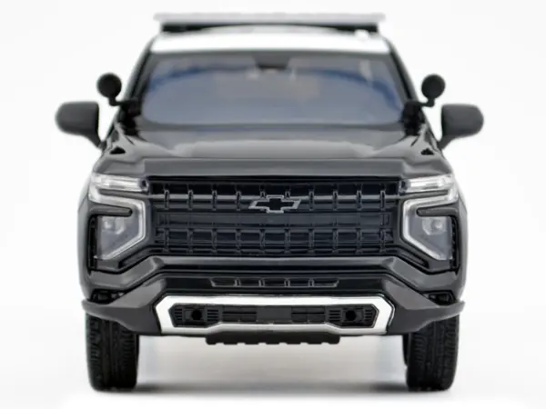 2025 Chevrolet Tahoe Police Pursuit Vehicle "Los Angeles Police Department (LAPD)" Black and White "Law Enforcement and Public Service" Series 1/24 Diecast Model Car by Motormax #3