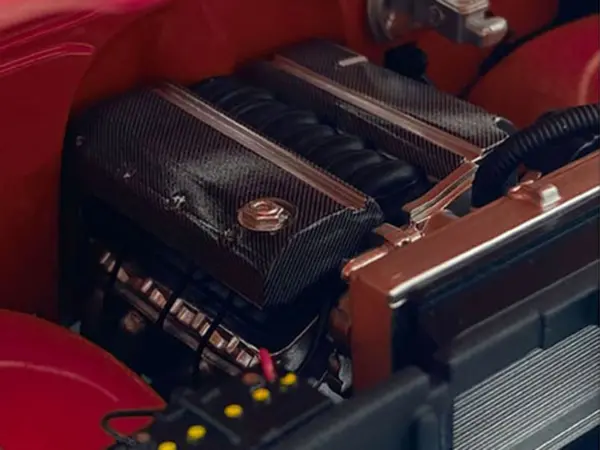 LS3 Engine & Transmission Replica from "1967 Chevrolet C-10 Custom" 1/18 Model by ACME #2