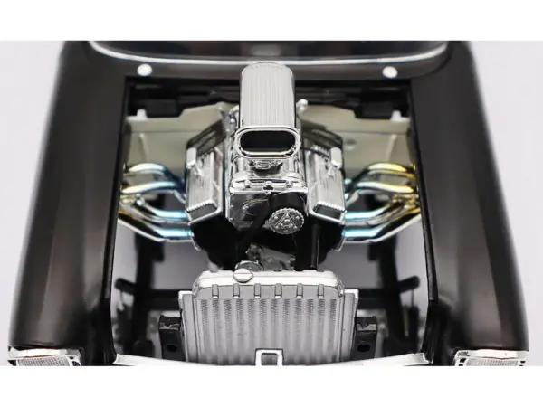 1957 Chevrolet 150 Gasser "Prime Time" Black Limited Edition to 204 pieces Worldwide 1/18 Diecast Model Car by ACME #2