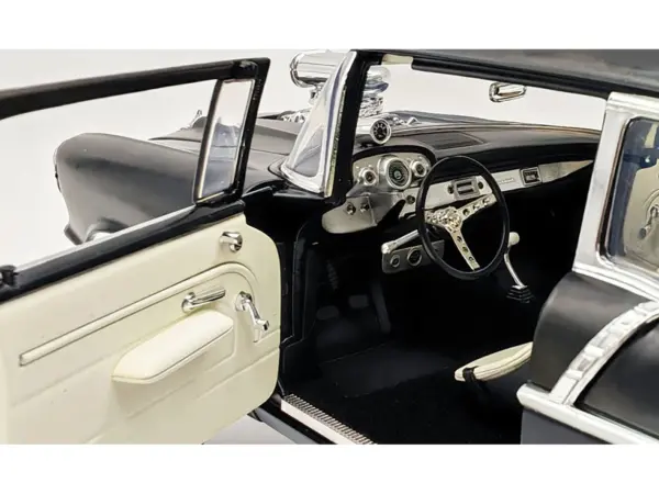 1957 Chevrolet 150 Gasser "Prime Time" Black Limited Edition to 204 pieces Worldwide 1/18 Diecast Model Car by ACME #3