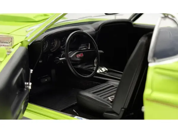 1969 Ford Mustang Limited Edition 600 Groovy Green Limited Edition to 300 pieces Worldwide 1/18 Diecast Model Car by ACME #3