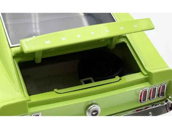 1969 Ford Mustang Limited Edition 600 Groovy Green Limited Edition to 300 pieces Worldwide 1/18 Diecast Model Car by ACME #4