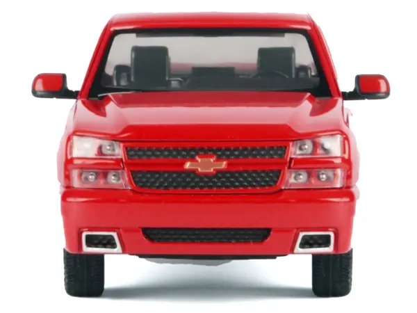 2006 Chevrolet Silverado SS Pickup Truck Red "Timeless Legends" Series 1/25 Diecast Model Car by Motormax #3