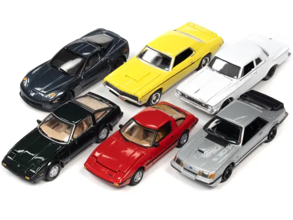 "Classic Gold Collection" 2022 Set B of 6 Cars Release 2 1/64 Diecast Model Cars by Johnny Lightning #2