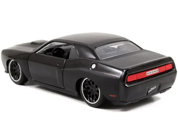 Dom's Dodge Challenger SRT8 Black "Fast & Furious" Movie 1/32 Diecast Model Car by Jada #3