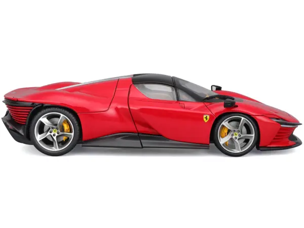 Ferrari Daytona SP3 Red with Black Top "Signature Series" 1/18 Diecast Model Car by Bburago #3