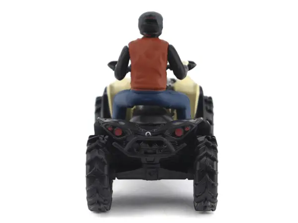 Can-Am Renegade X MR 1000R ATV Desert Tan with Driver Figure 1/32 Diecast Model by BRP Models #4