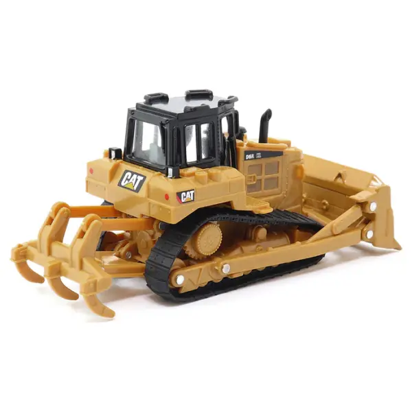 CAT Caterpillar D6R Track-Type Tractor Yellow and Black 1/64 Diecast Model by Diecast Masters #2