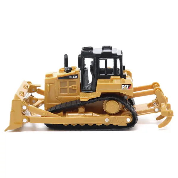 CAT Caterpillar D6R Track-Type Tractor Yellow and Black 1/64 Diecast Model by Diecast Masters #3