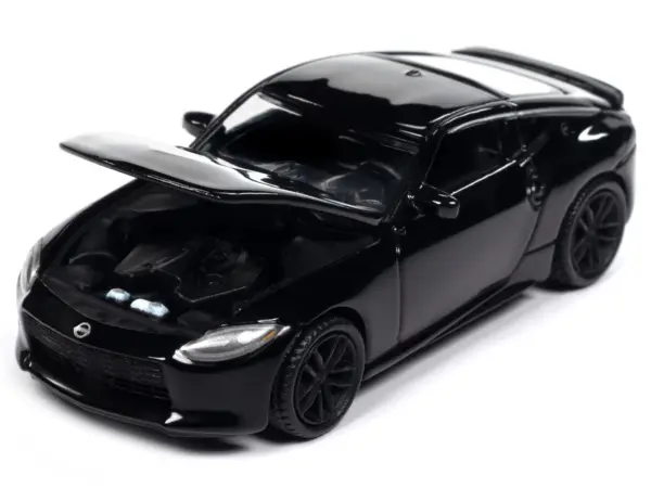 2023 Nissan Z Black Diamond "Import Legends" Series 1/64 Diecast Model Car by Auto World #3