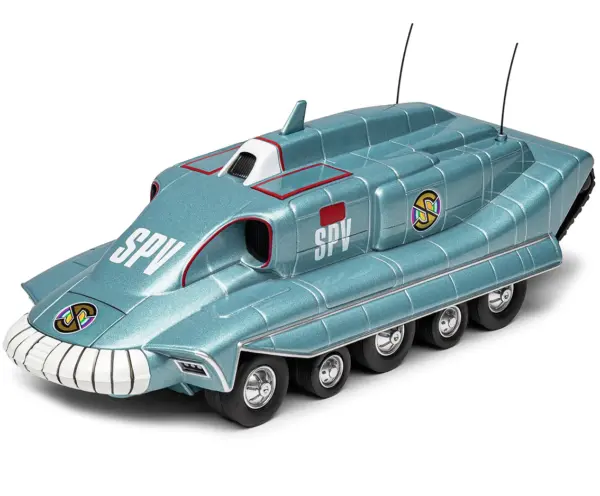 Spectrum Pursuit Vehicle (SPV) Blue Metallic "Captain Scarlet and the Mysterons" (1967-1968) TV Series Diecast Model by Corgi #2