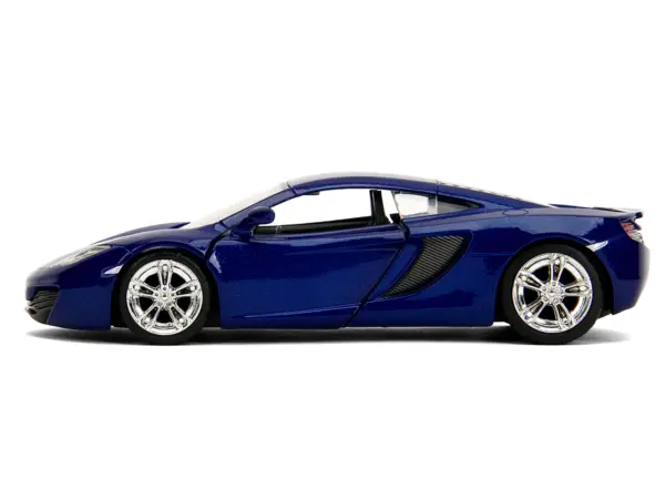 McLaren MP4.12C Blue Metallic "Furious 7" (2015) Movie "Fast & Furious" Series 1/32 Diecast Model Car by Jada #3