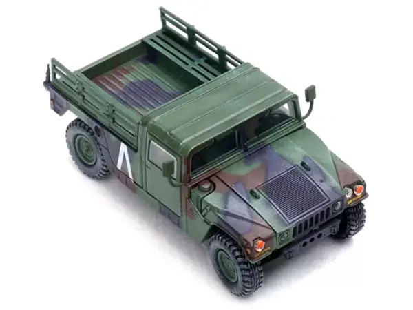 M998 HMMWV "8th Battalion 4th Air Defense Regiment 101st Airborne Division Gulf War" (1991) United States Army "Military Miniature" Series 1/64 Diecast Model by Panzerkampf #4