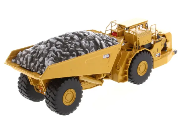 CAT Caterpillar AD45 Underground Articulated Truck Yellow "High Line" Series 1/50 Diecast Model by Diecast Masters #2