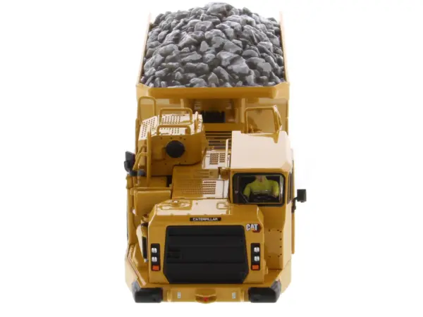 CAT Caterpillar AD45 Underground Articulated Truck Yellow "High Line" Series 1/50 Diecast Model by Diecast Masters #3