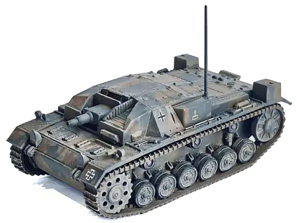 Germany StuG.III Ausf.A Tank "France" (1940) "NEO Dragon Armor" Series 1/72 Plastic Model by Dragon Models #2