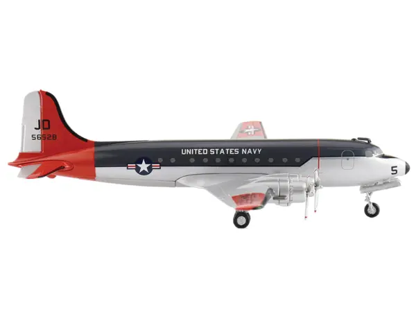 Douglas R5D-3 Skymaster Transport Aircraft "Operation Deep Freeze" (1950s) United States Navy "Airliner Series" 1/200 Diecast Model by Hobby Master #2