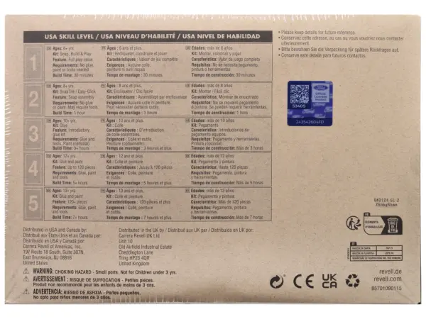 Level 5 Model Kit 1957 Ford Del Rio Ranch Wagon 2-in-1 Kit 1/25 Scale Model by Revell #5